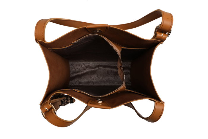 Lucky Bees Bolso Tote Mostaza